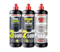 Menzerna Super 3000, Medium 2500, and Heavy 400 Polishing Compound Kit