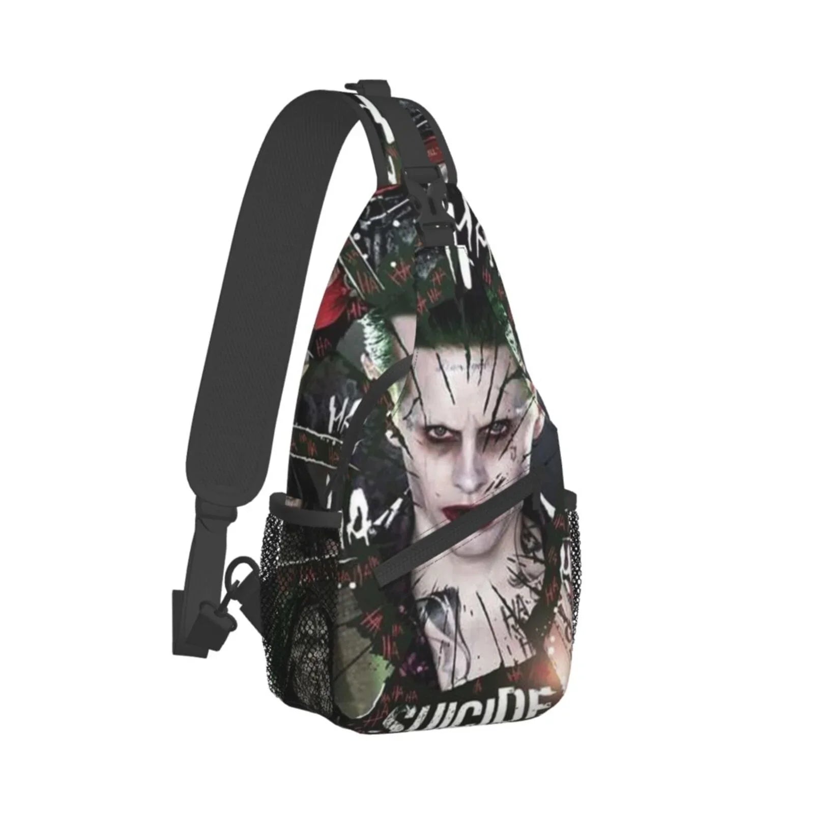 Suicide Joker Squad Sling Bag Crossbody Backpack Chest Bags Diagonally Travel Daypack For Women Men Adults Teen