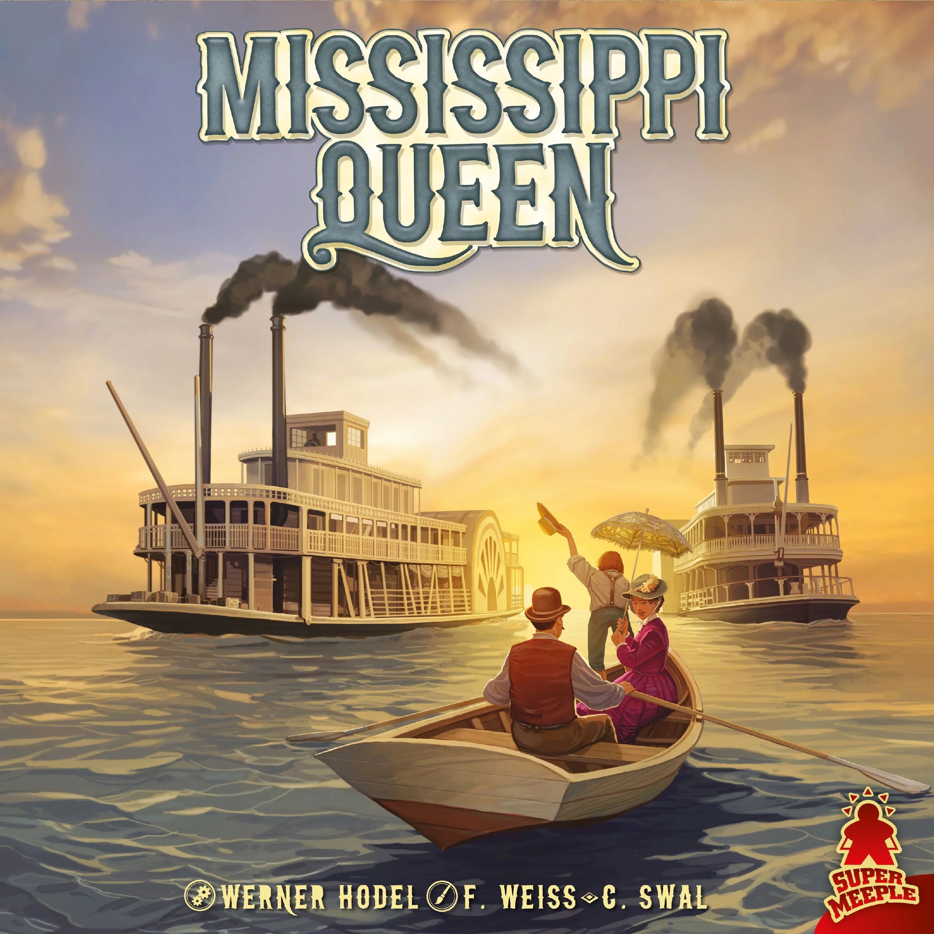 Mississippi Queen - Strategy Board Game
