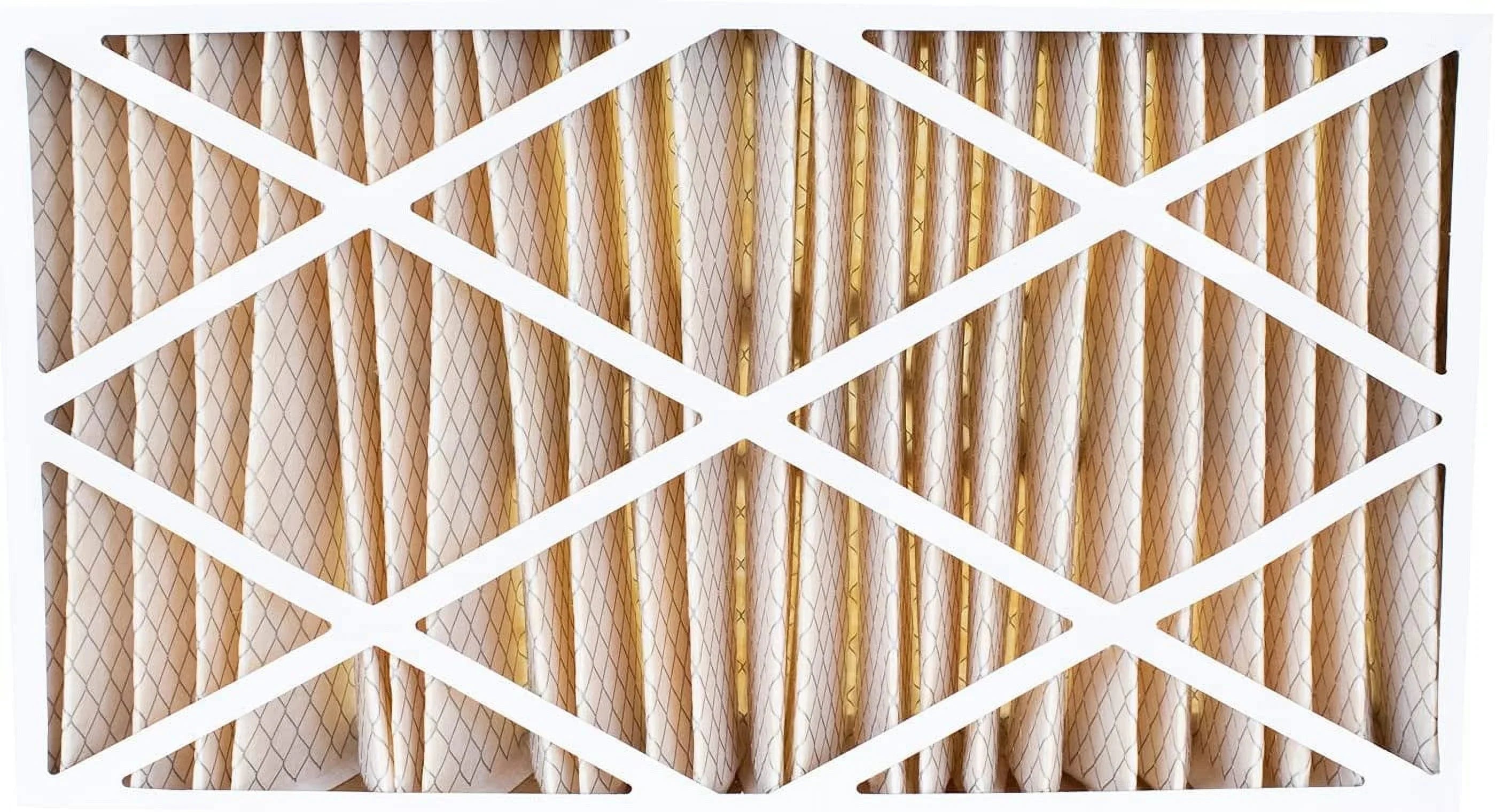Filterbuy 14.5x27x5  11 Pleated   Furnace Air Filters for Trane, American Standard, Honeywell, and Accumulair (2-Pack)