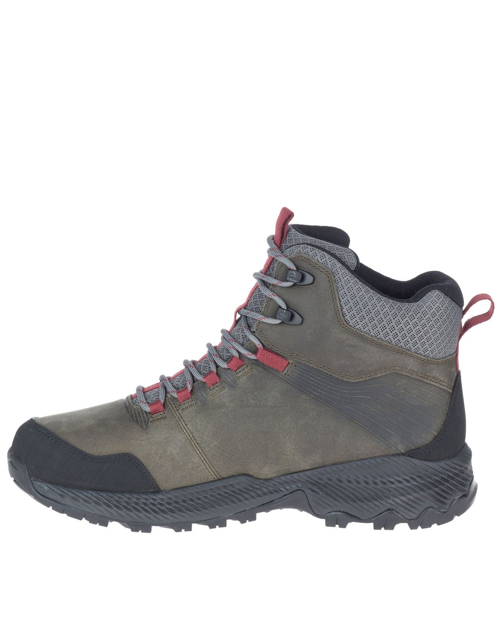 Merrell Men's Forestbound Waterproof Hiking Boot Soft Toe Grey 13 D(M)