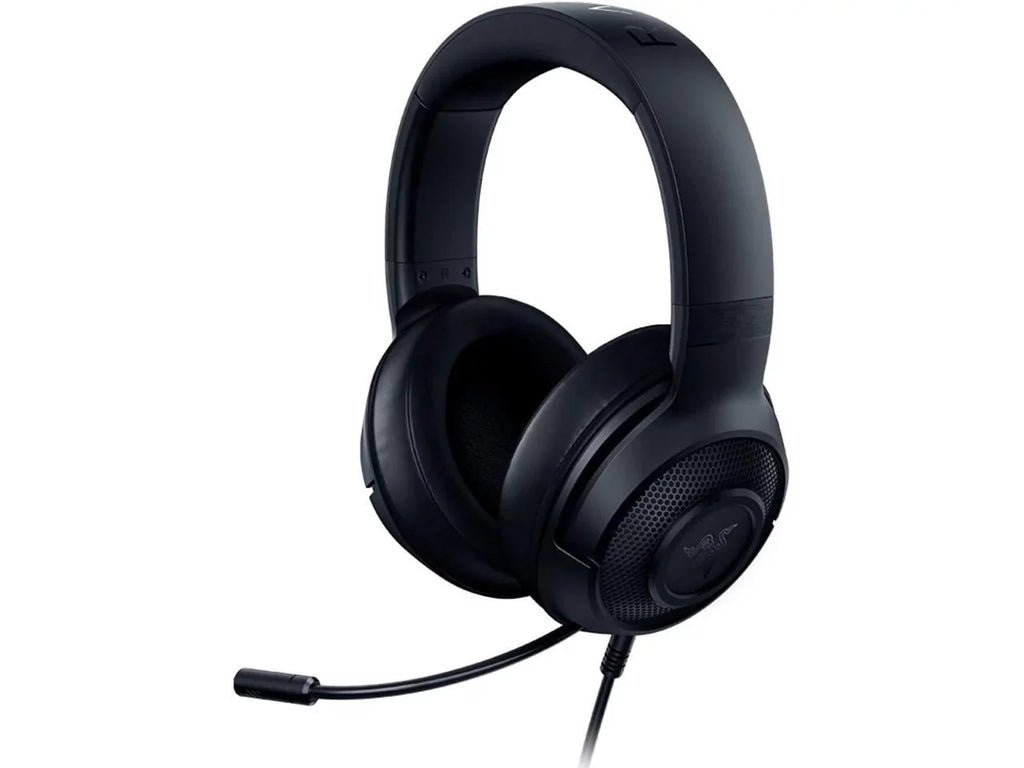 Razer Kraken X Lite Ultralight Gaming Headset: 7.1 Surround Sound Capable Lightweight Frame Bendable Cardioid Microphone for , Xbox, PS4, Nintendo Switch - Classic Black