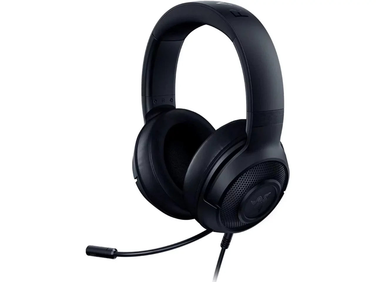 Razer Kraken X Lite Ultralight Gaming Headset: 7.1 Surround Sound Capable Lightweight Frame Bendable Cardioid Microphone for , Xbox, PS4, Nintendo Switch - Classic Black