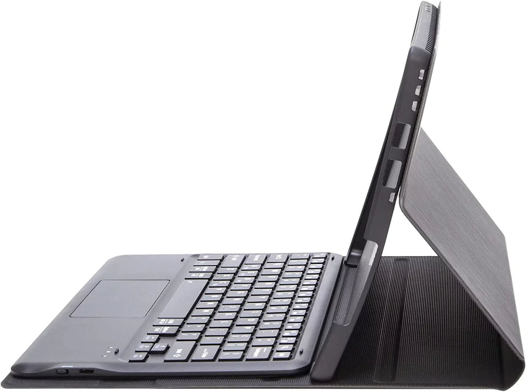 Touch Keyboard Case for Surface Pro 7 (2019) /Pro 6 (2018) /Pro 5 (2017) /Pro 4 (2015) 12.3 Inch Tablet, Magnetically Detachable Wireless Keyboard with Trackpad, Slim Light Folio Stand Case
