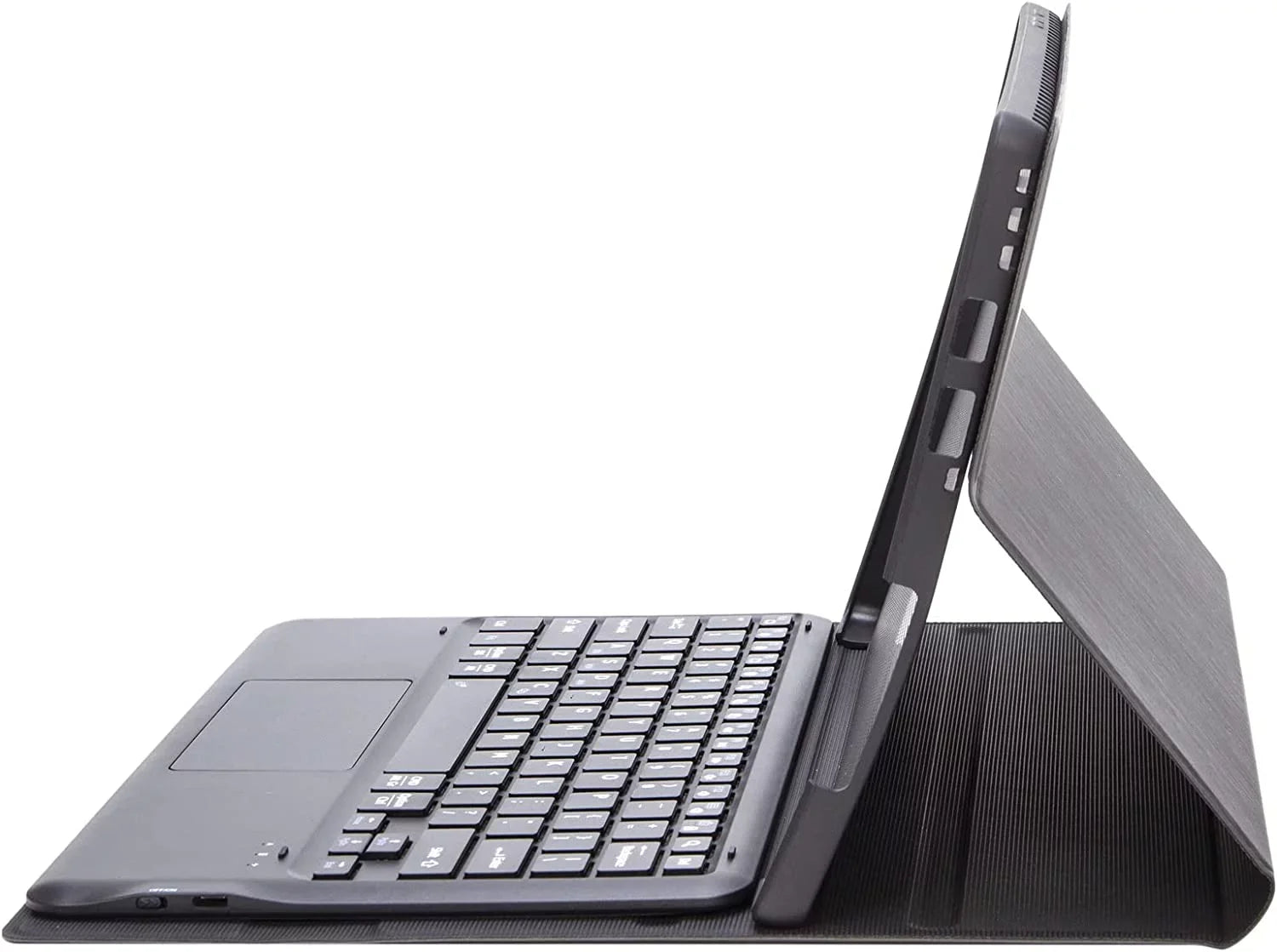 Touch Keyboard Case for Surface Pro 7 (2019) /Pro 6 (2018) /Pro 5 (2017) /Pro 4 (2015) 12.3 Inch Tablet, Magnetically Detachable Wireless Keyboard with Trackpad, Slim Light Folio Stand Case