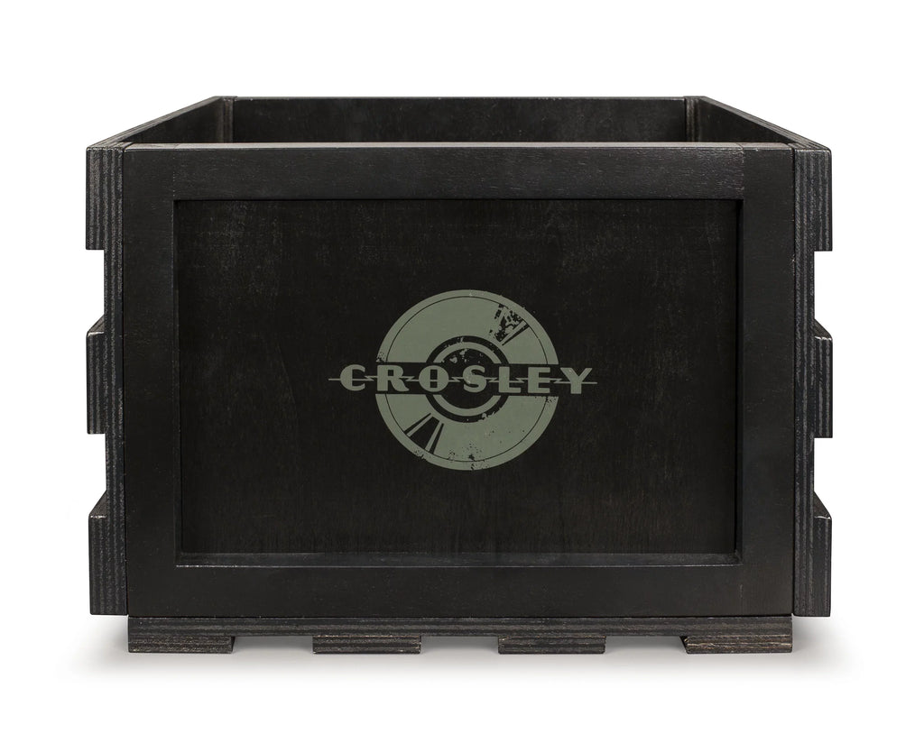 Crosley Vinyl Record Storage Crate - Turntable Accessory