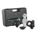 Mfg 60692 -Compatible Gooseneck Ball & Safety Chain Anchor Kit for  - Fits  pickup trucks with factory tow packages | Includes storage case and rubber hole cover