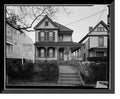 Historic Framed Print, Martin Luther King Jr. Birth Home, 501 Auburn Avenue, Atlanta, Fulton County, , 17-7/8" x 21-7/8"