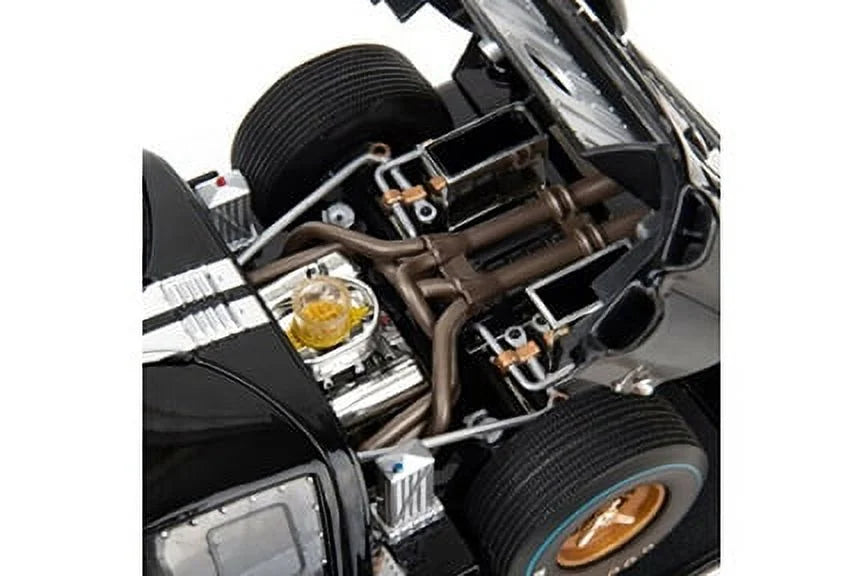 1966 Ford -40   #2 After Race (Dirty Version, Black - Shelby Collectibles SC431BK - 1/18 scale Diecast Model Toy Car