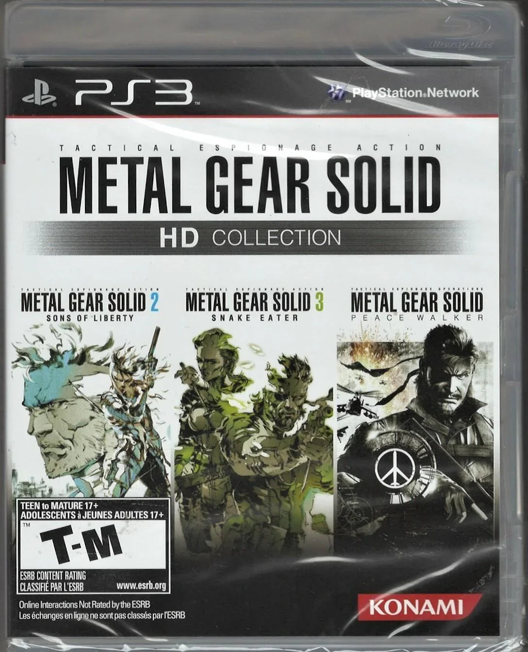 Metal Gear Solid  Collection PS3 (Brand New Factory Sealed  Version) Playsta