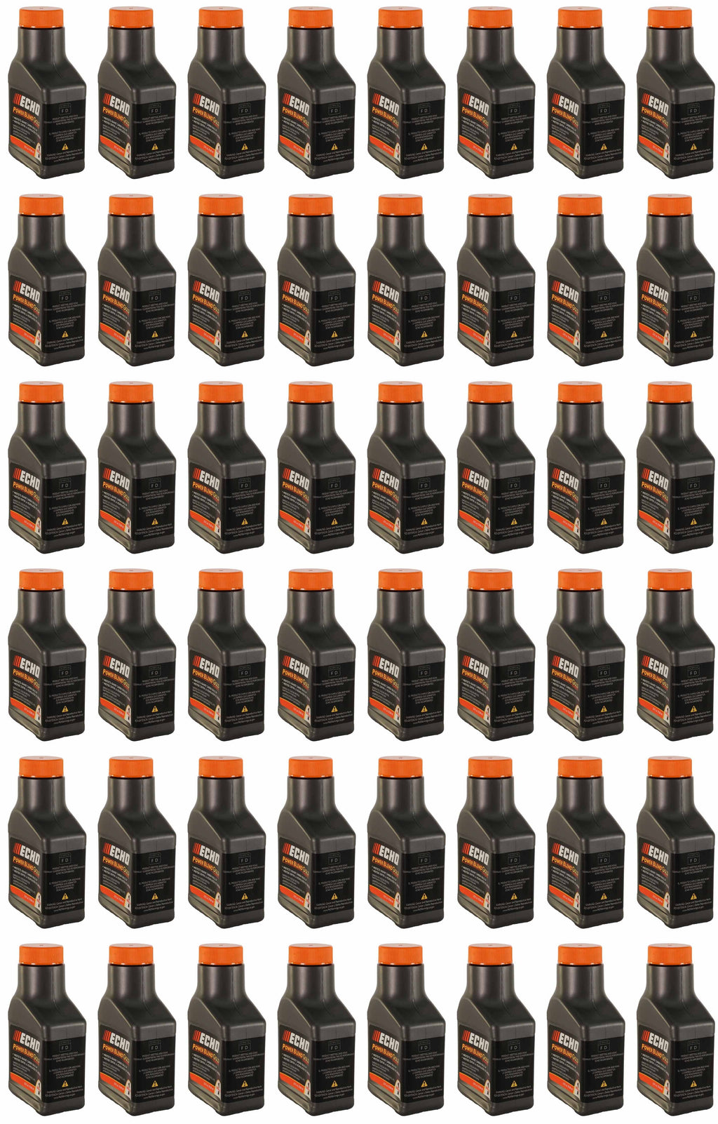 Genuine 48 Pack Echo 2.6 oz Oil Bottles 2 Cycle Mix for 1 Gallon Power Blend / 6450001