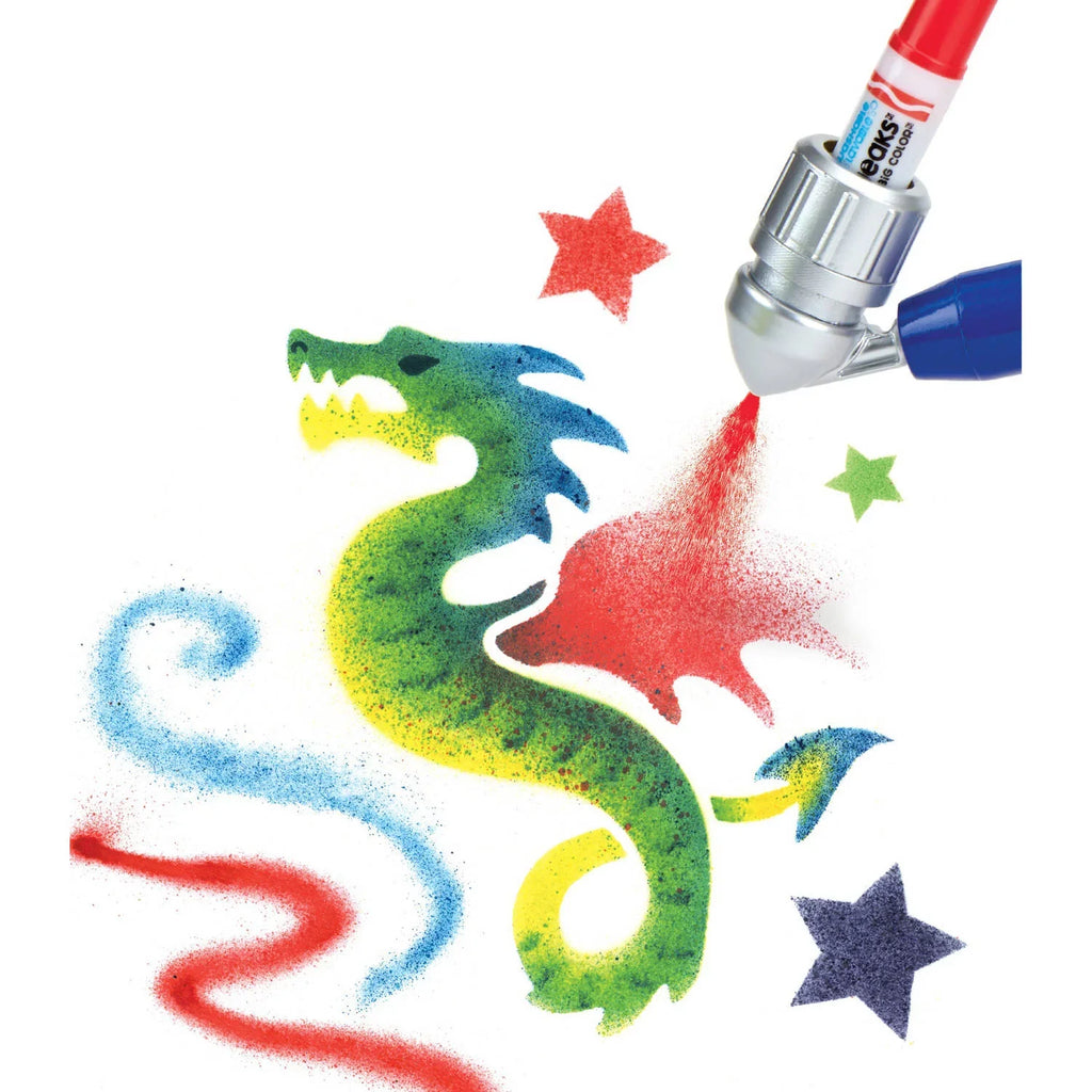 Crayola Air Marker Sprayer Set, 18 Pieces