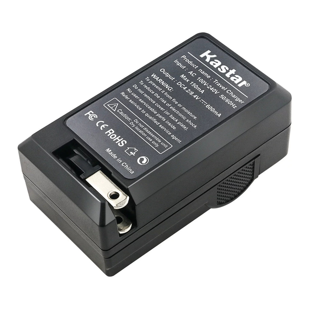 Kastar 3-Pack -727 BP727 Battery and  Wall Charger Compatible with Canon   R500 HFR500,   R600 HFR600,   R700 HFR700,   R800 HFR800,   M36 HFM36 Cameras