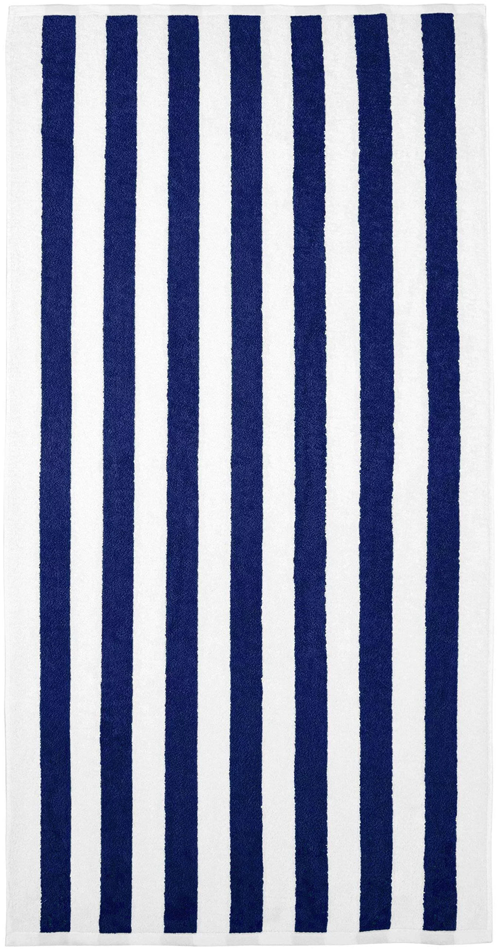 Luxury Hotel & Spa Towel 100% Cotton Pool Resort Beach Towels - Cabana - Blue - Set of 4
