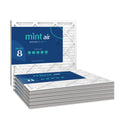 Mint Air, 15x20x1 Air Filter  8, Pleated   Furnace Filters (6 Pack)
