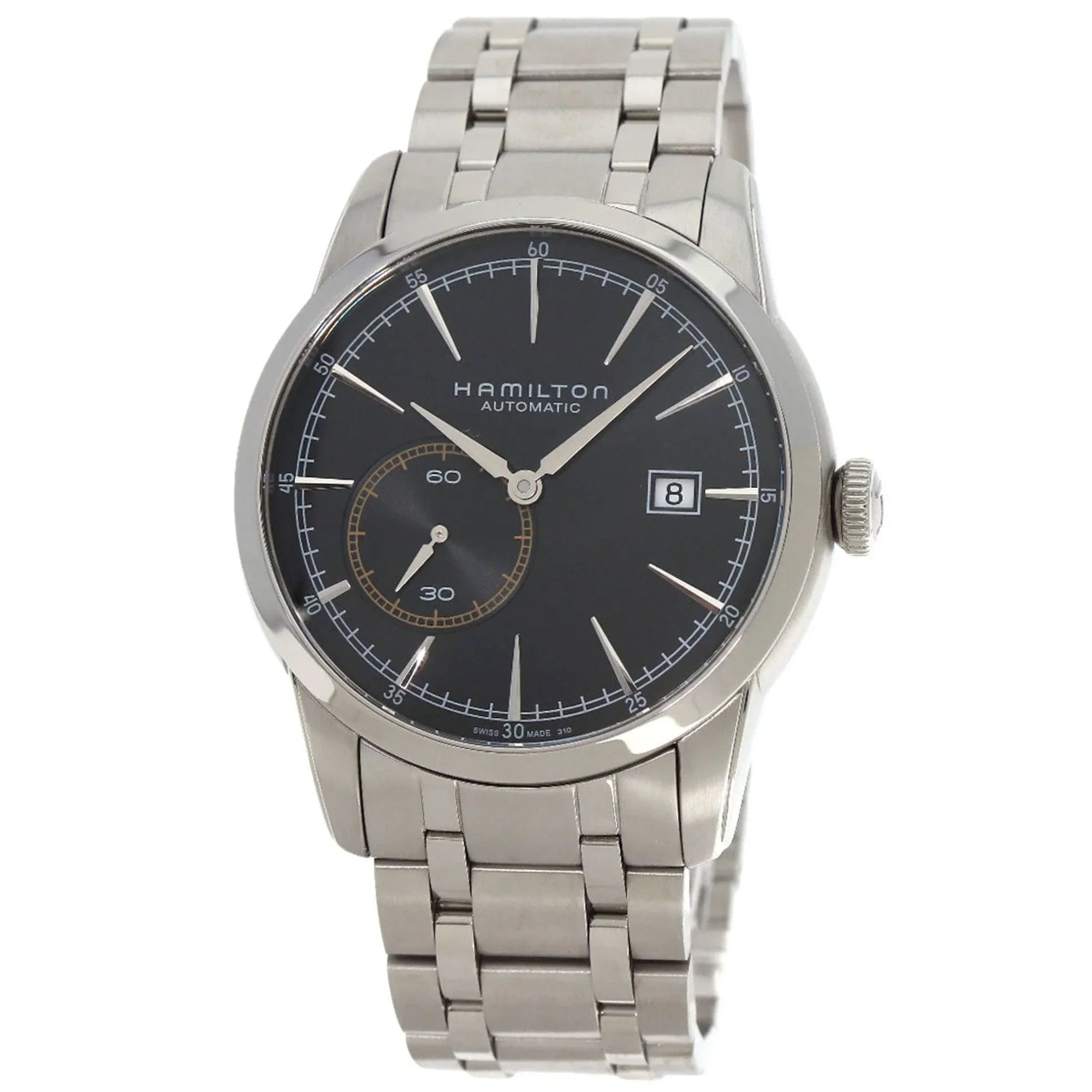 Pre-Owned Hamilton H405150 American Classic Railroad Watch Stainless Steel  Men's  (Good)