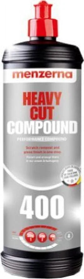 Menzerna Super 3000, Medium 2500, and Heavy 400 Polishing Compound Kit