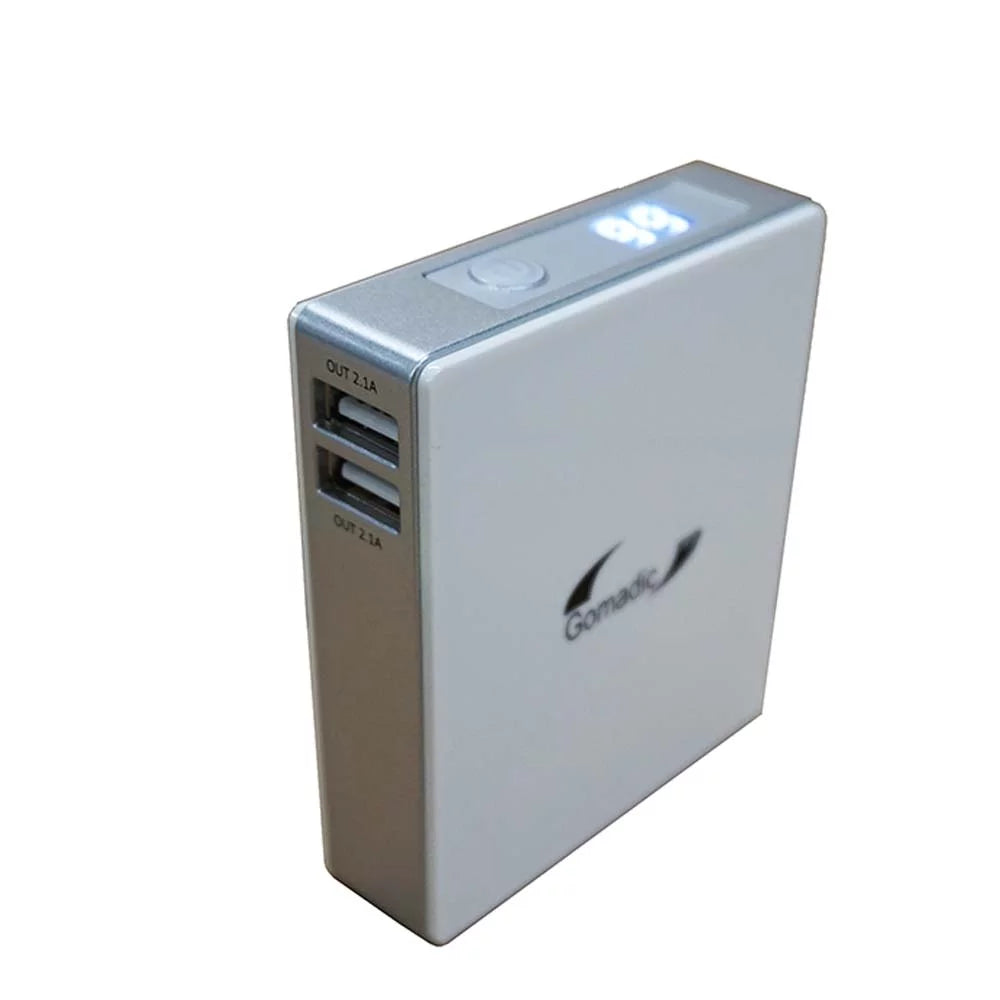Gomadic High Capacity Rechargeable External Battery Pack suitable for the Sony Xperia Z5 / Z5 Compact / Z5 Premium - Portable Charger with TipExchange