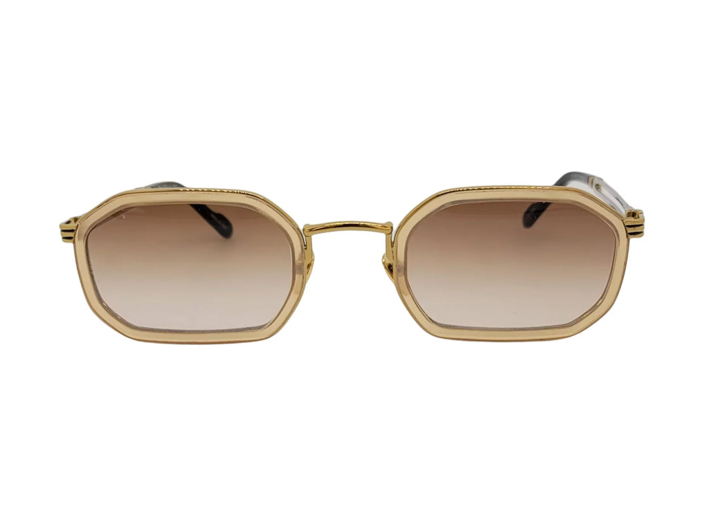 Porta Romana Sunglasses Model 11 with Brown Lenses