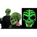 Light Reactive Down to Earth Alien Mask, Black