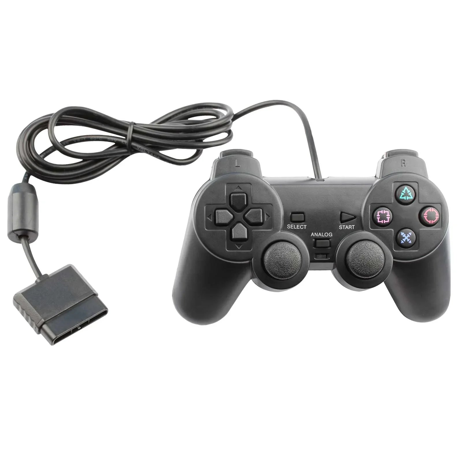 Replacement Video Game Controller Remote for Sony Playstation PS2 Console