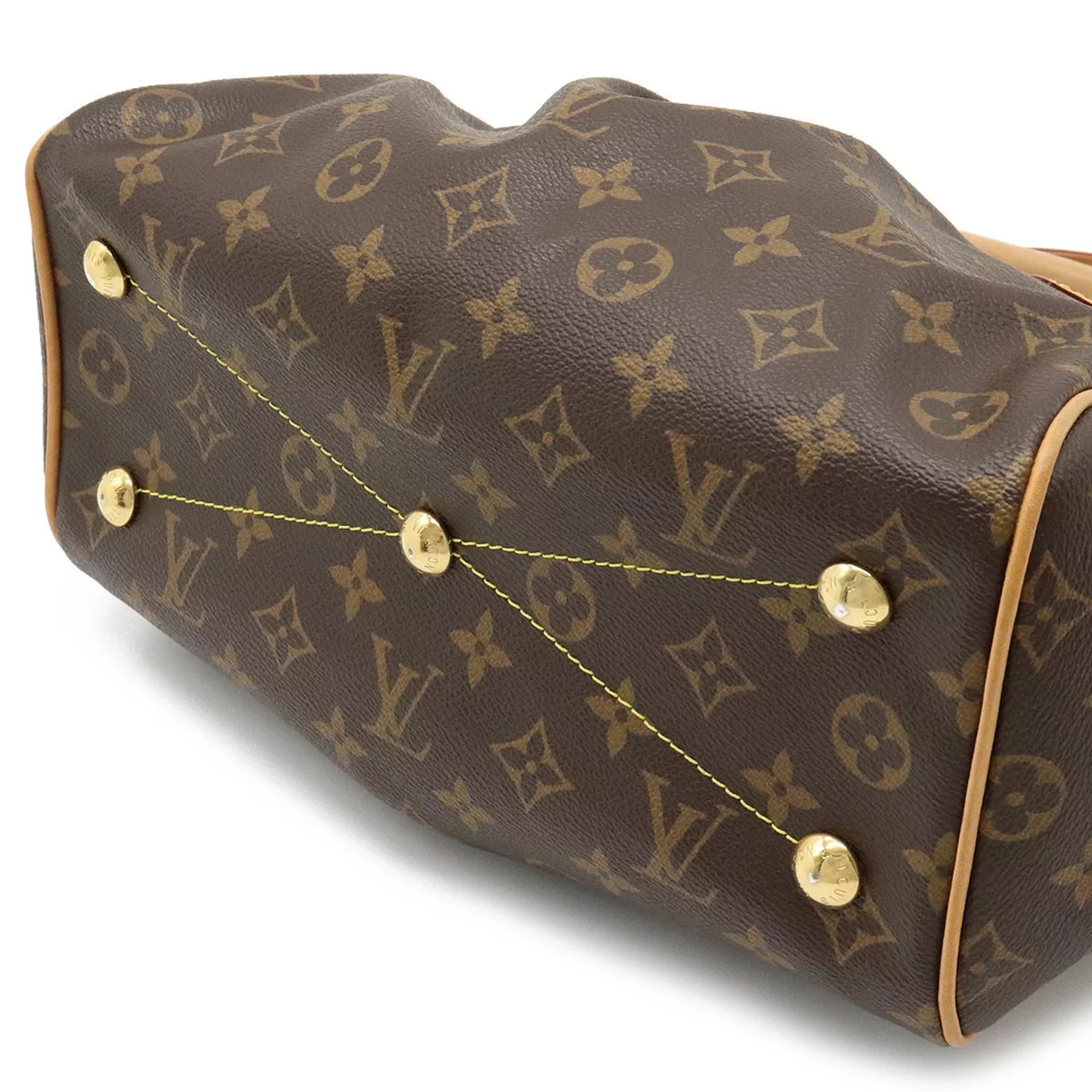 Authenticated Used   Louis Vuitton Monogram Tivoli  Handbag Tote Bag M40143
