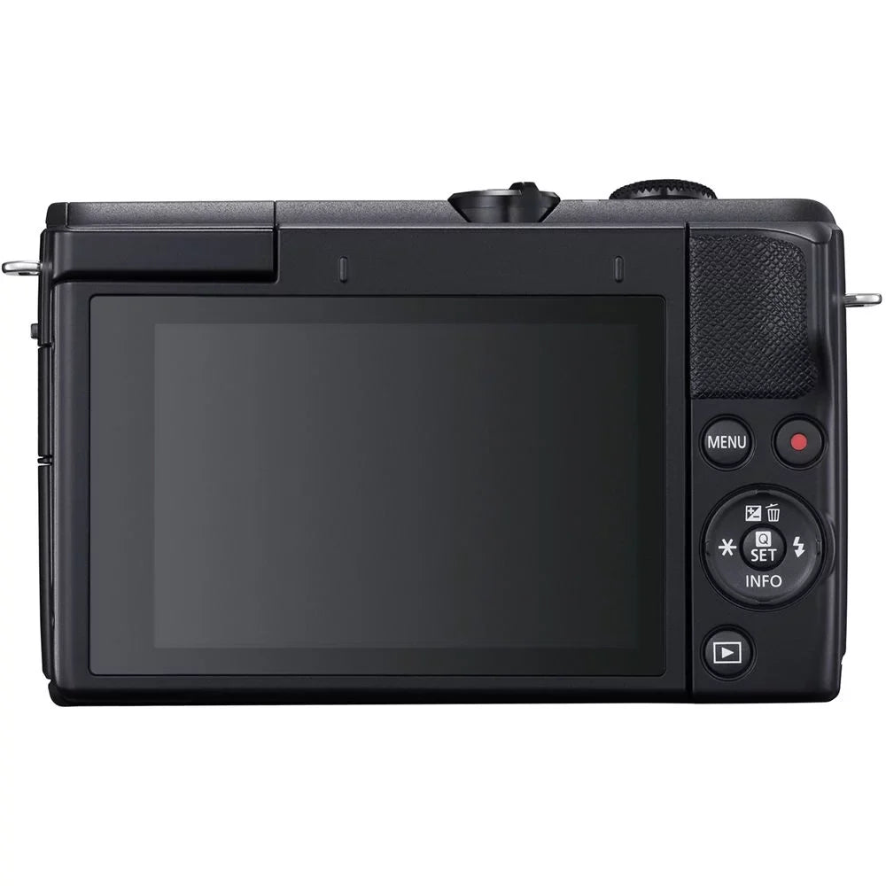 Canon  M200 Black Mirrorless Digital Camera with 15-45mm Lens (3699C009) (New) + More
