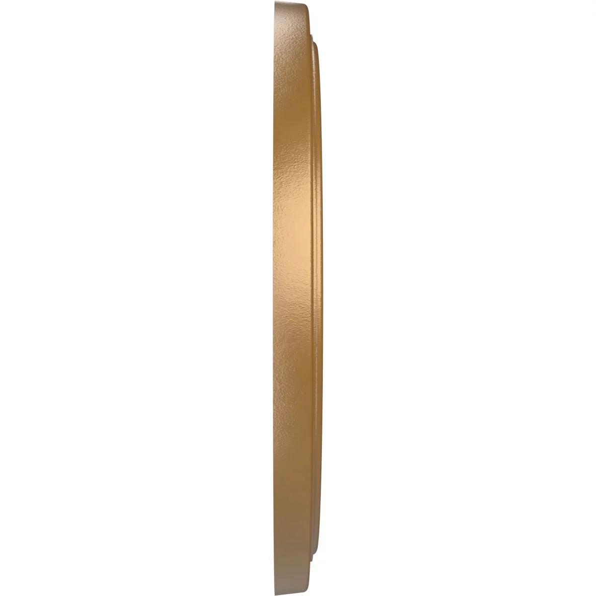 Ekena Millwork 22" x 3 1/2" x 1 1/2"P Traditional Thermoformed  Ceiling Medallion (Fits Canopies up to 13 1/2"), Metallic Gold Rush