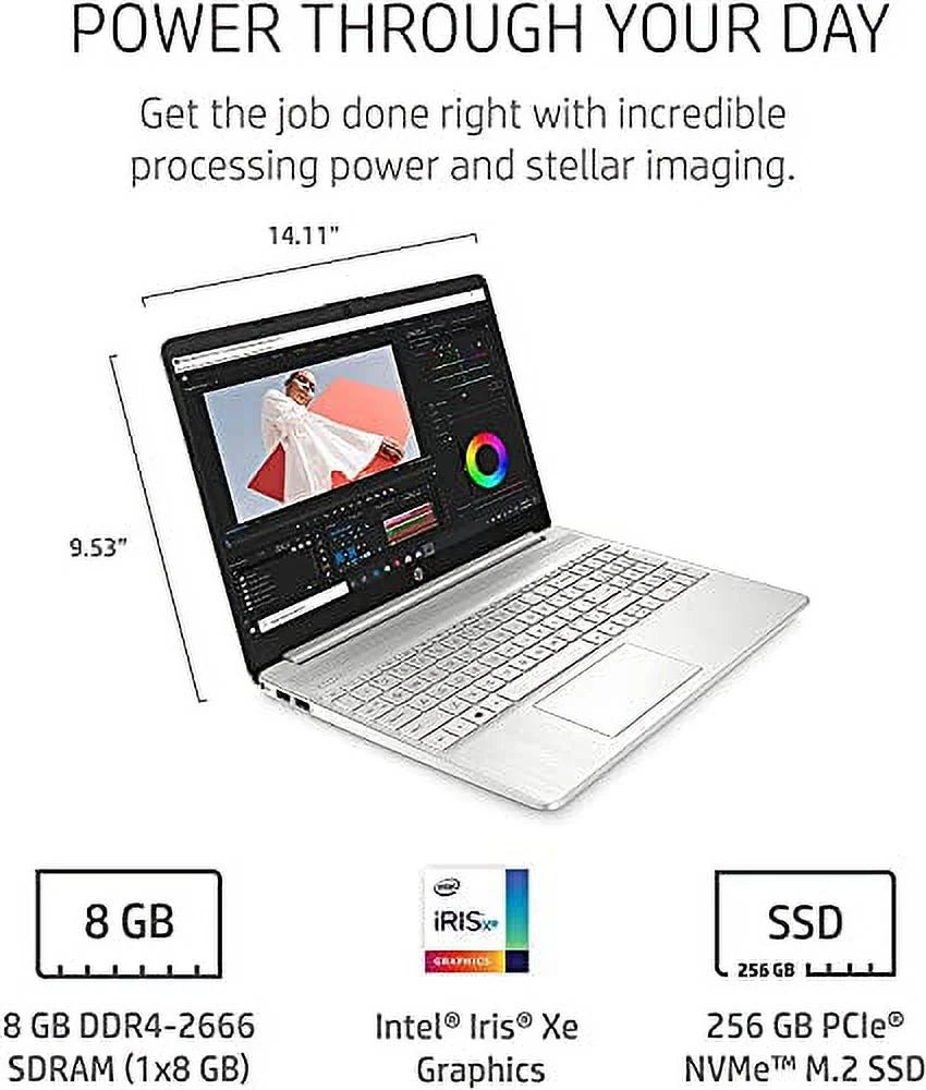 2021 Newest  15.6"   Laptop, Intel i5-1135G7(Benchmark Beats Intel i7-1065G7), Intel Iris Xe, 16GB DDR4 , 1024GB  , Fingerprint, Lightweight, Bundle , Win 10 Home, Silver