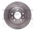 Rear Dynamic Friction Company Disc Brake Rotor 600-80075 (1) For 2016-2018 Mazda -3