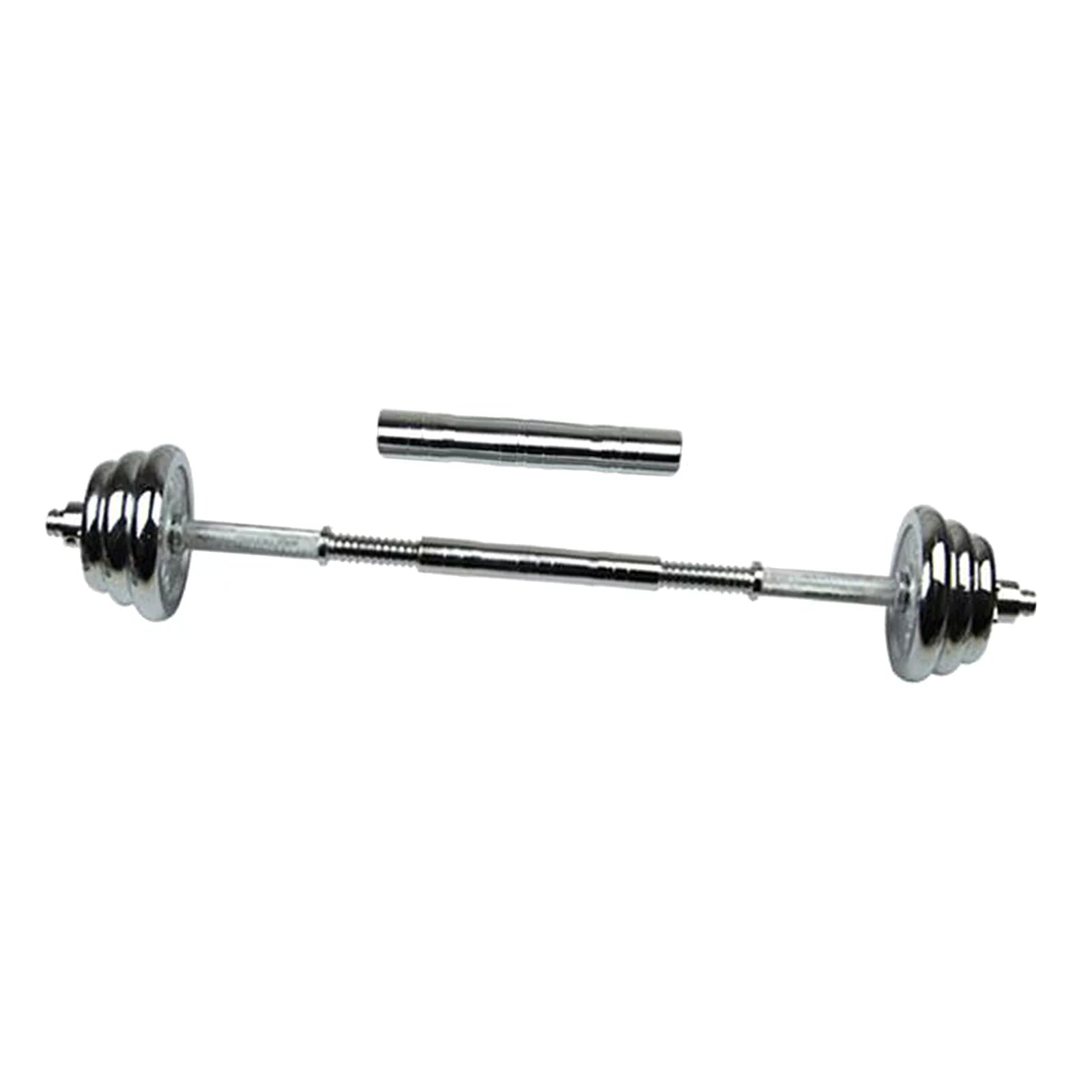 Dumbbell Extension Bar Rod Extender Pole Joiner Coupler for 25~28mm 40cm