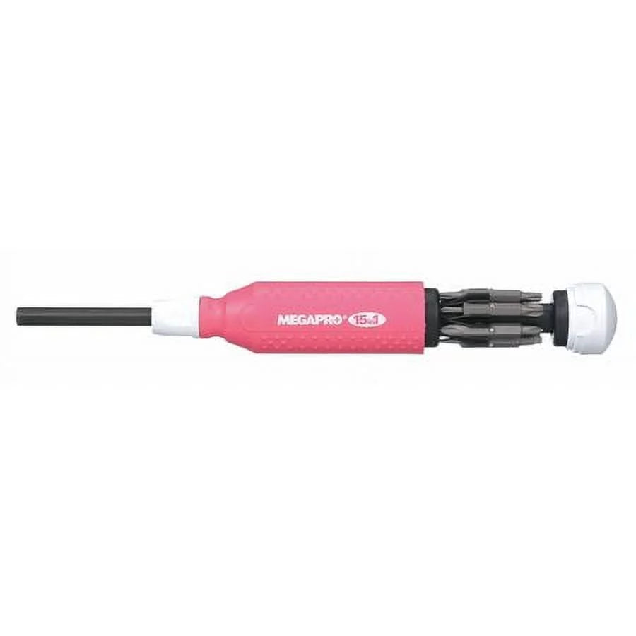 Multi-Bit Screwdriver,15-in-1,8-1/2" 151PK/-B