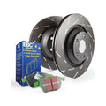 Brakes S2KR2281 S2 Kits Greentuff 2000 and  Rotors Fits 12-18 500
