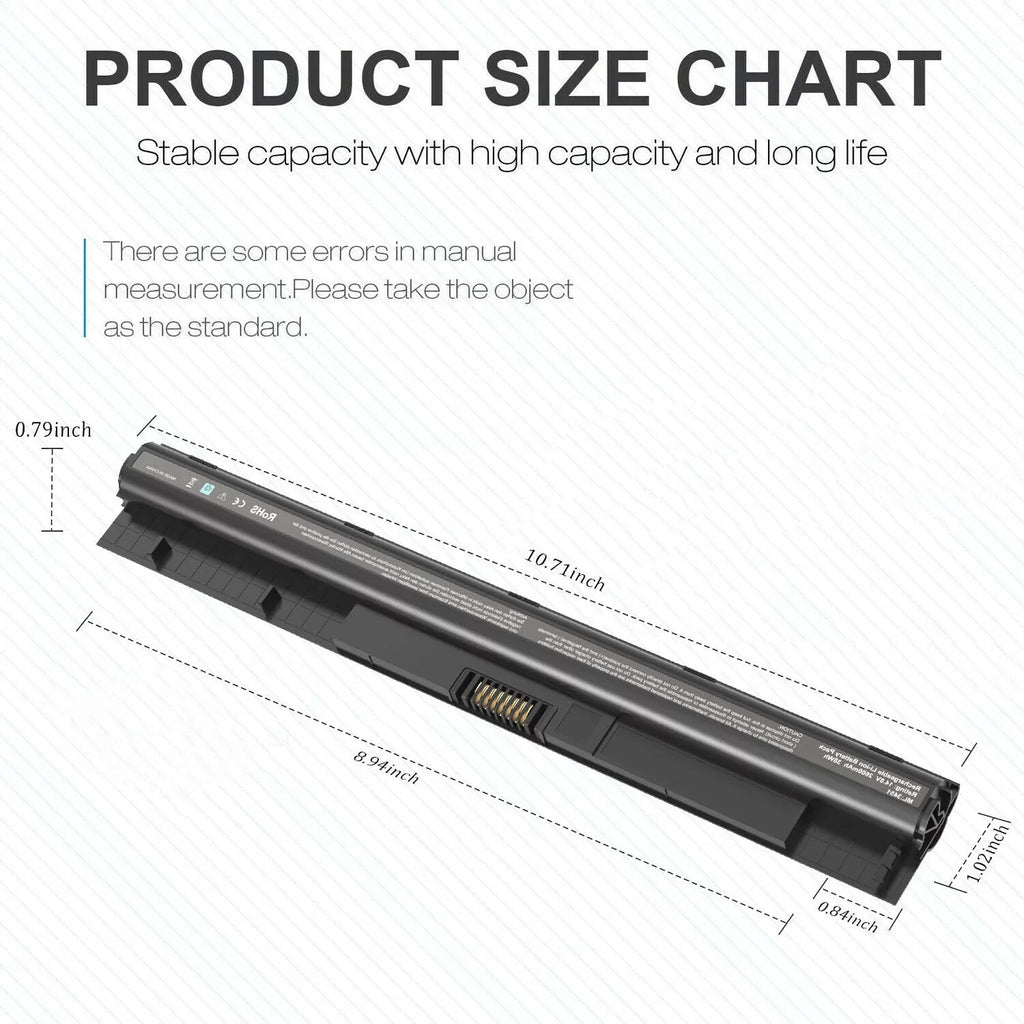 K185W / M5Y1K Laptop Battery For  Inspiron 5559 54515452 5755 5455 5758 5458