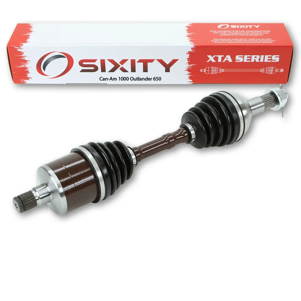 Sixity  Rear Right  Axle compatible with Can-Am 1000 Outlander 650 2015 2014 2013