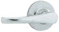 Kwikset Safelock SL3000GV-15V1 Grapevine Lever Privacy Lock with New Chassis with  Latch and  Strike Satin Nickel Finish