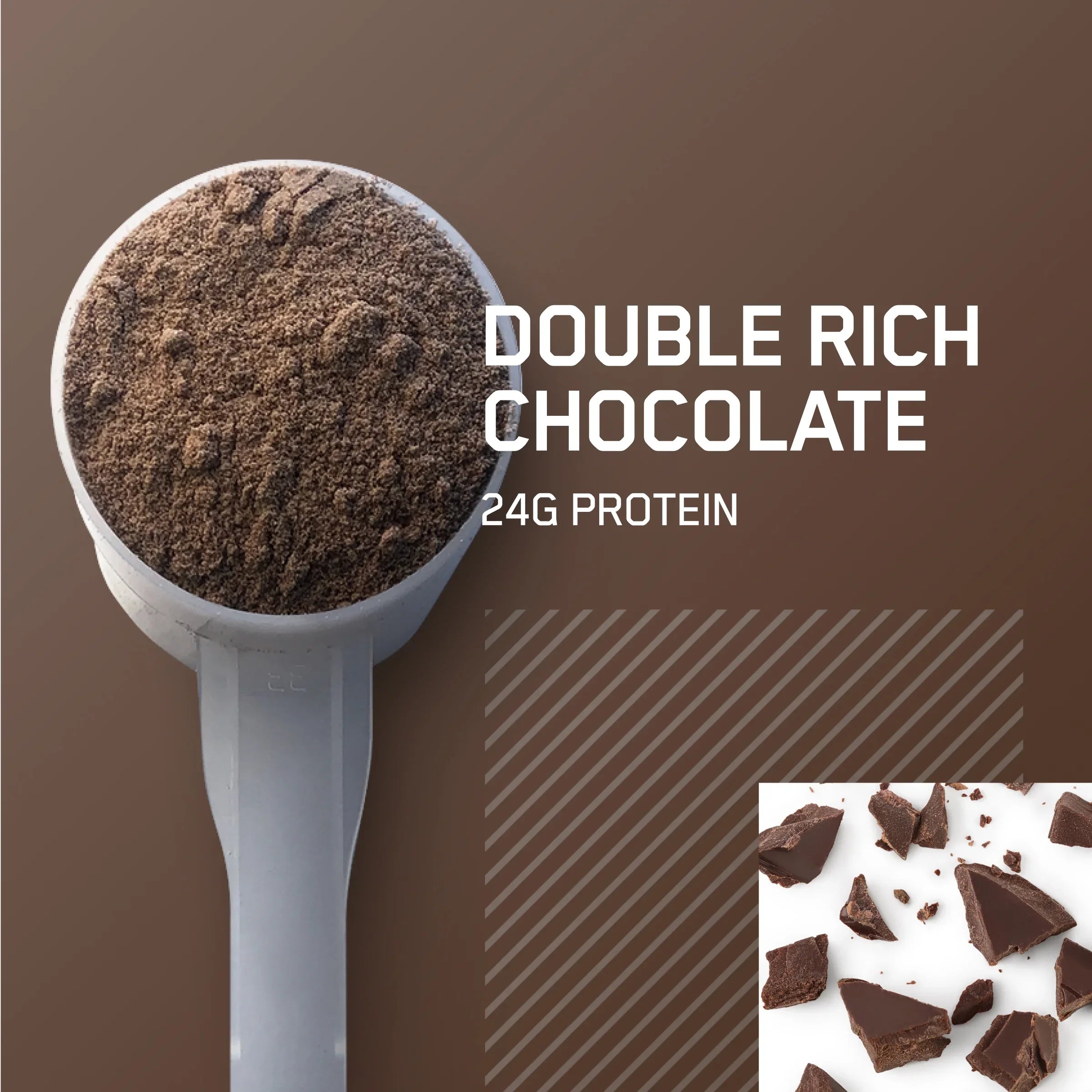 Optimum Nutrition, Gold Standard 100% Whey Protein Powder, Double Rich Chocoalte, 5 lb, 74 Servings
