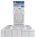 Glasfloss 8x30x1 -  10 -Qty:12 - Furnace Air Filter - Made in  (Actual Size: 7.5 x 29.5x7/8 inch)