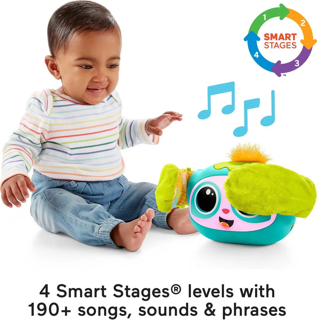 Fisher-Price Rollin’ Rovee Learning Toy with Music and Lights, Baby Toddler and Preschool Child Toy