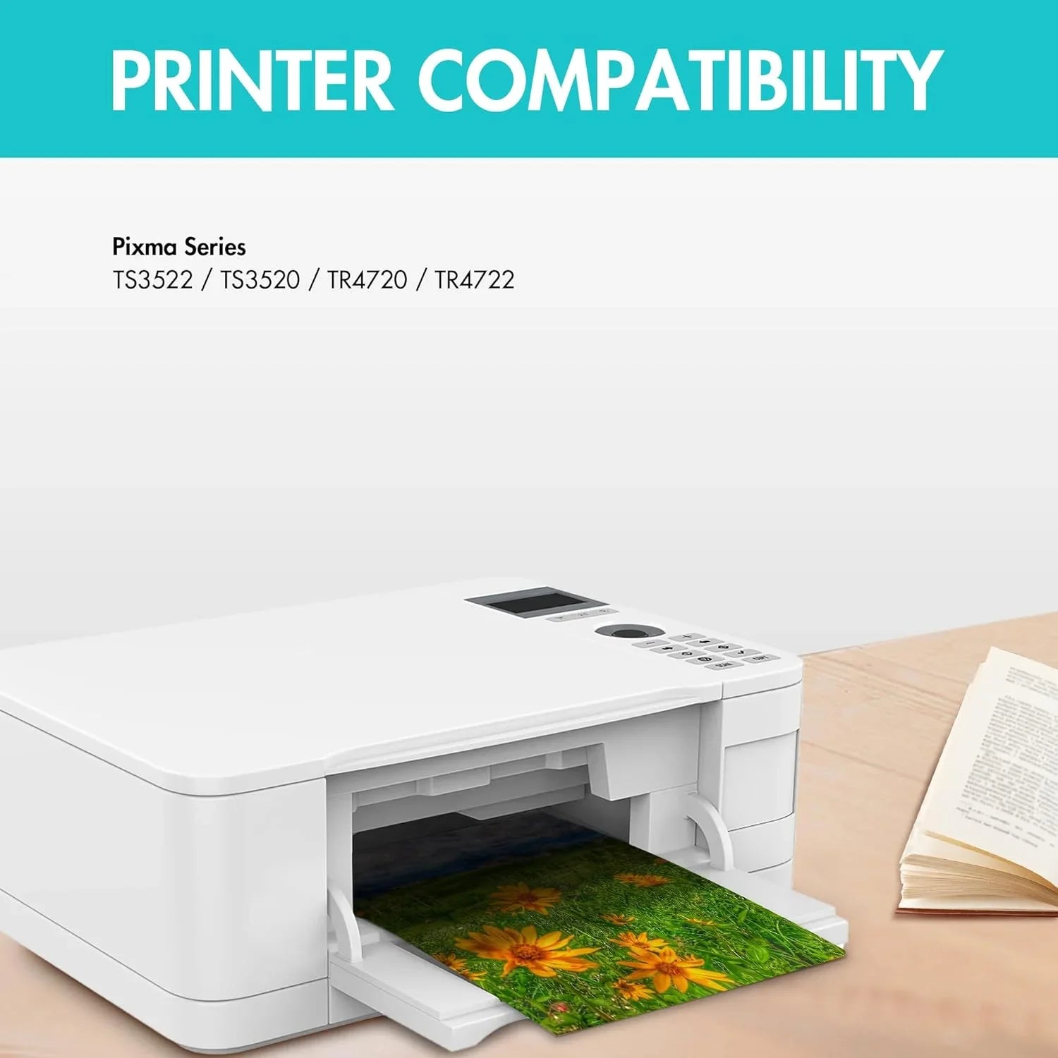 '-275XL -276XL for Canon 275XL and 276XL Ink Cartridges Combo Pack 275XL 276XL 275  276  for  TS3520 TR4720 TR4722 TS3522 TS3500 TR4700 Printers (1 Black, 1 Color)