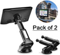 Suction Cup Mount for Garmin [Quick Telescopic Extension Arm] (Set of 2),  Dashboard Mount Dash Windshield