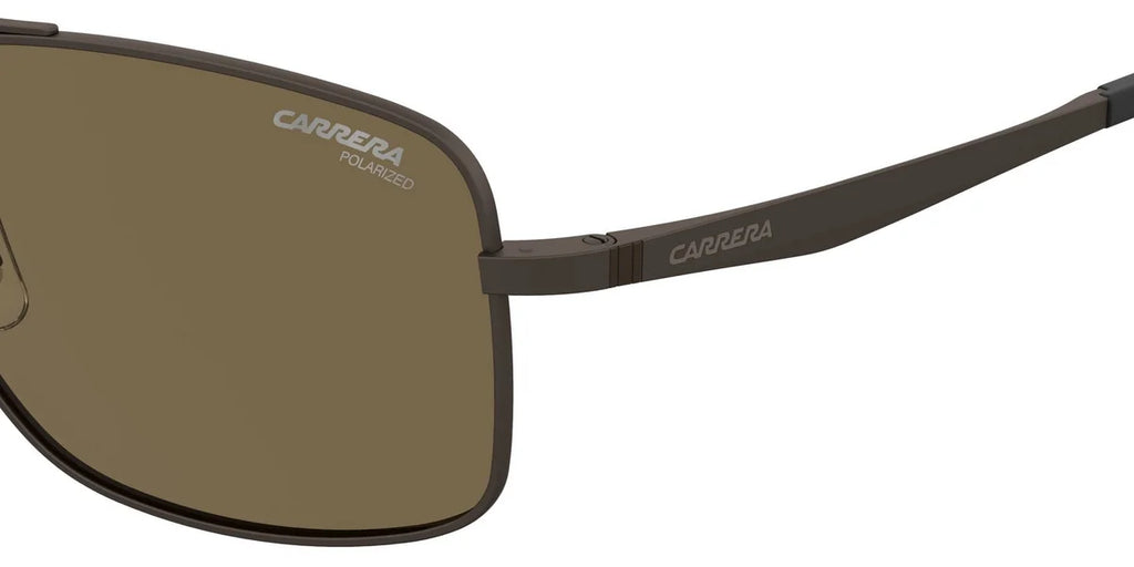 Carrera Polarized Bronze Rectangular Men's Sunglasses  8040/S 009Q/ 60