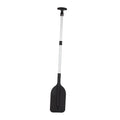 funtasica Canoeing Paddle Flexible Durable Beginners Float Boat Paddle Boat Oars for Canoe Outdoor Activities Sports Kayaking Black
