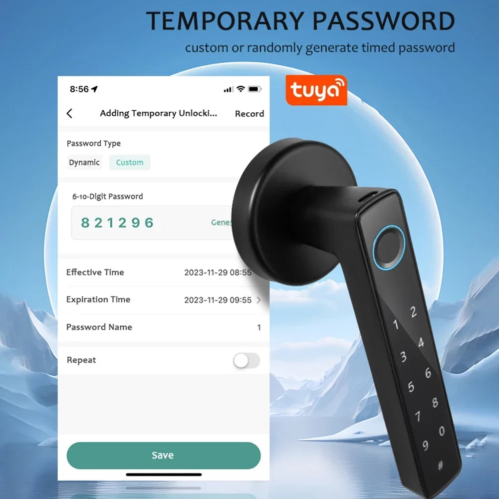 Anself Wafu Smart Lock Keyless Entry Door Lock