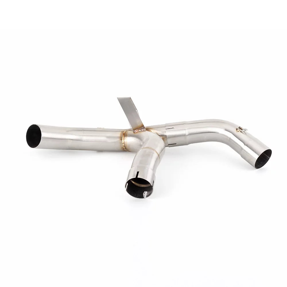 For Ducati Multistrada 1200 Enduro 2016 to 2019 MTS1200 Motorcycle Exhaust Slip On Mid Link Pipe