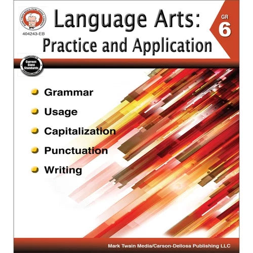 Language Arts: Practice and Application Resource Book Grade 6 Paperback