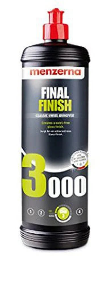 Menzerna Super 3000, Medium 2500, and Heavy 400 Polishing Compound Kit
