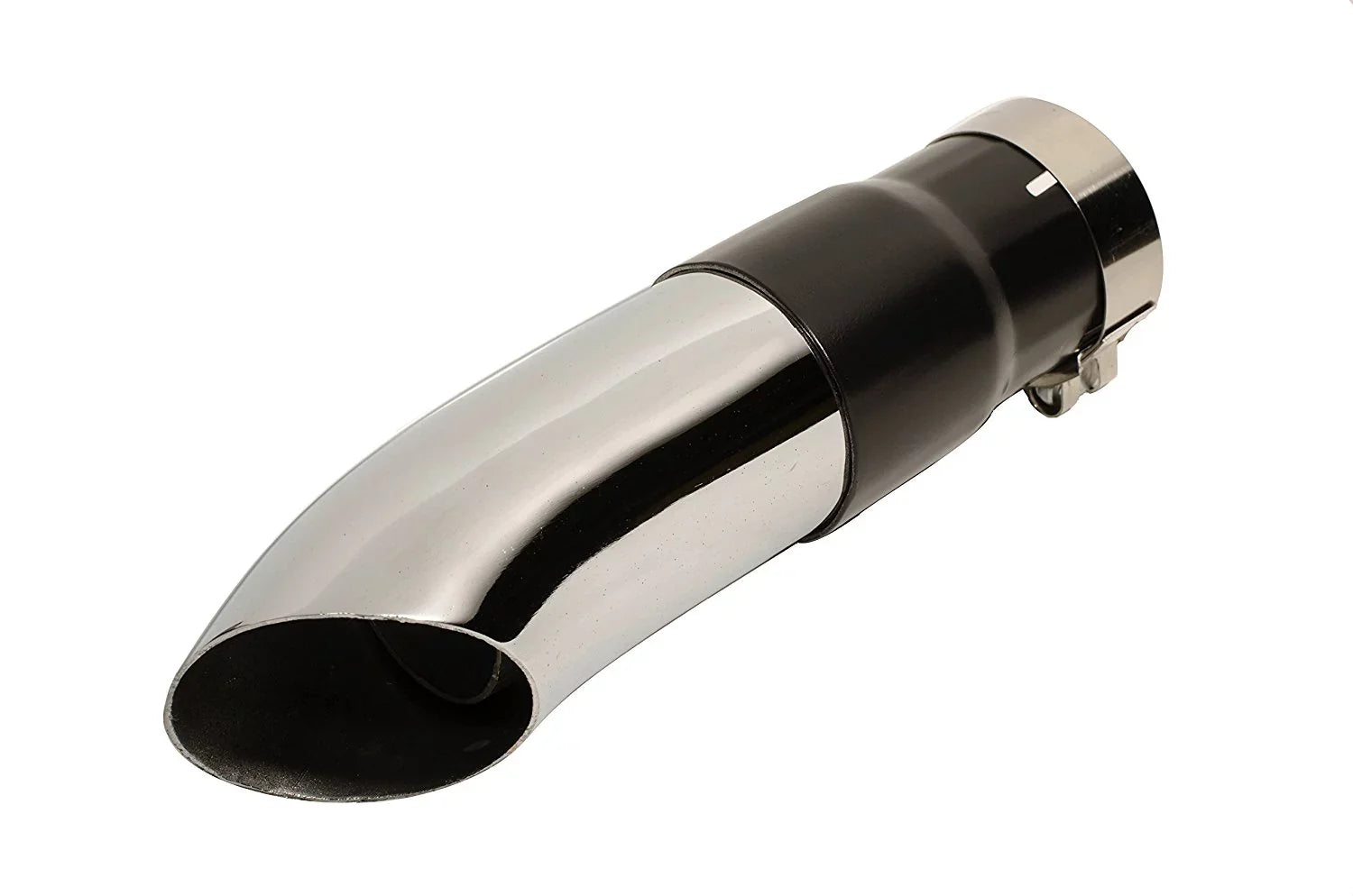 Radiant Cycles Shorty  Exhaust Motorcycle Slipon Short Muffler Pipe for 2012-2015  -R1000 GSXR1000 Chrome