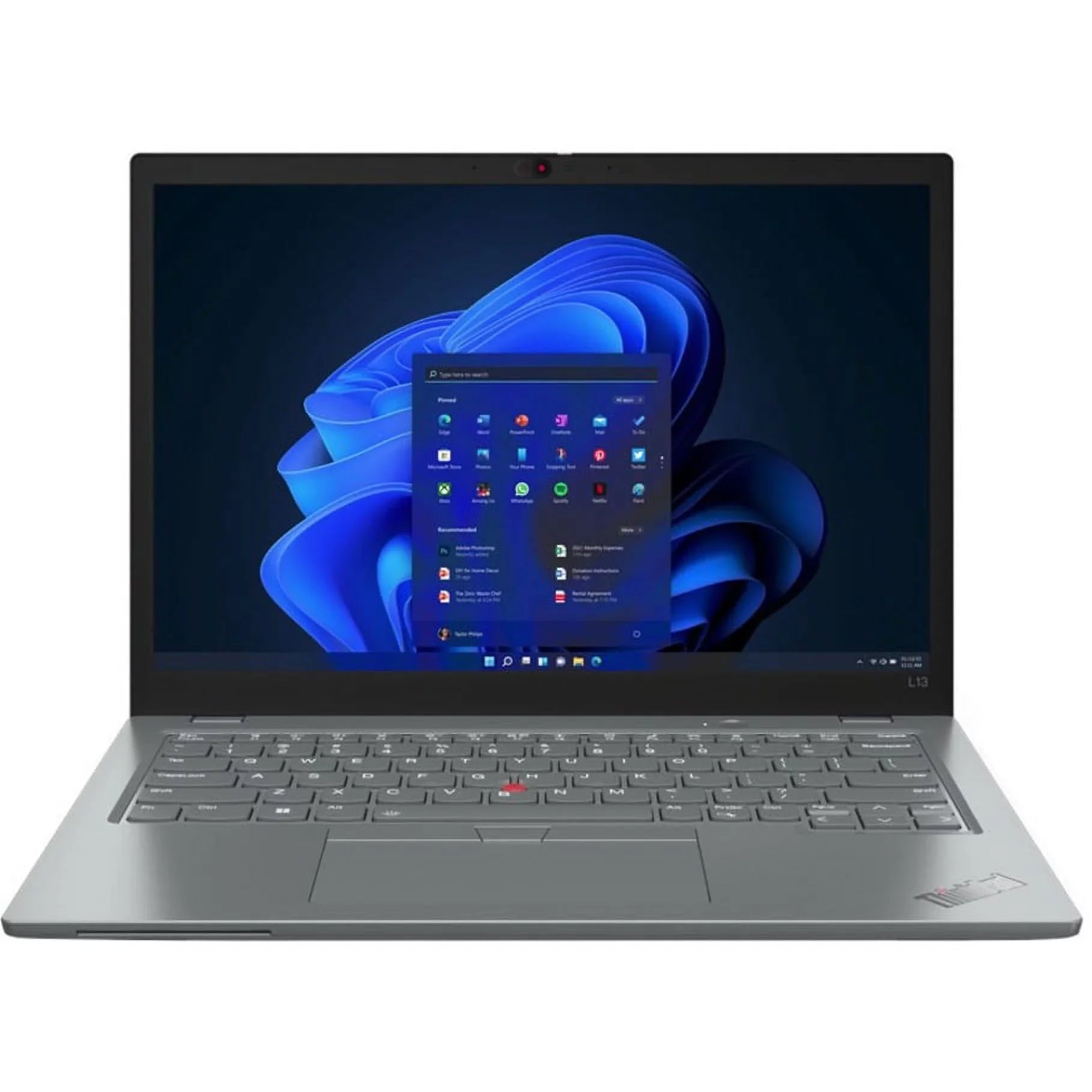 Lenovo ThinkPad 13.3" Laptop, Intel Core i5 i5-1235U, 256GB , Windows 11 Pro, 21B3003UUS