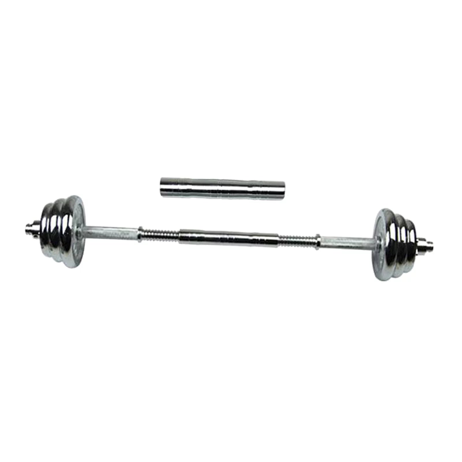 Dumbbell Extension Bar Rod Extender Pole Joiner Coupler for 25~28mm 40cm